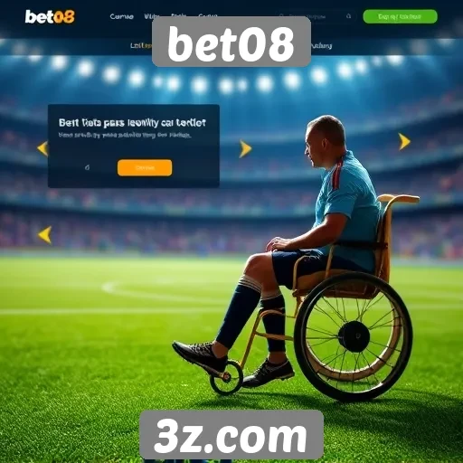 Acessibilidade e suporte ao cliente no site bet08